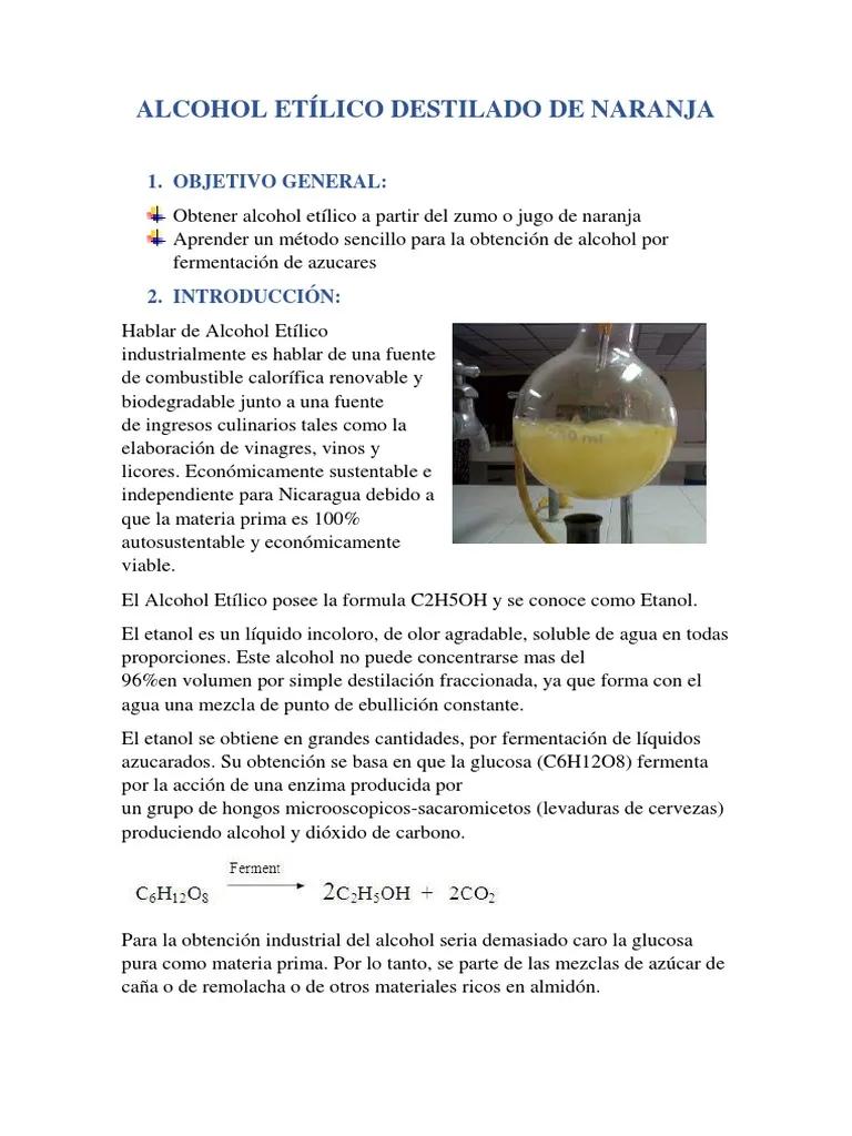 Destilación de jugo de naranja: cómo obtener alcohol de una naranja - Cómo se fermenta el jugo de naranja destilacion de jugo de naranja - Cómo se fermenta el jugo de naranja