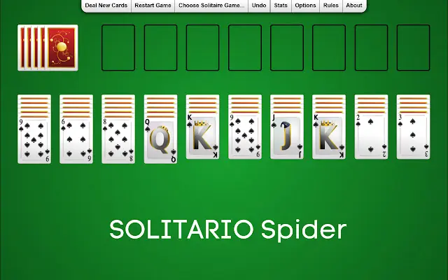 juegos de cartas solitario spider - Cómo se gana en el solitario spider