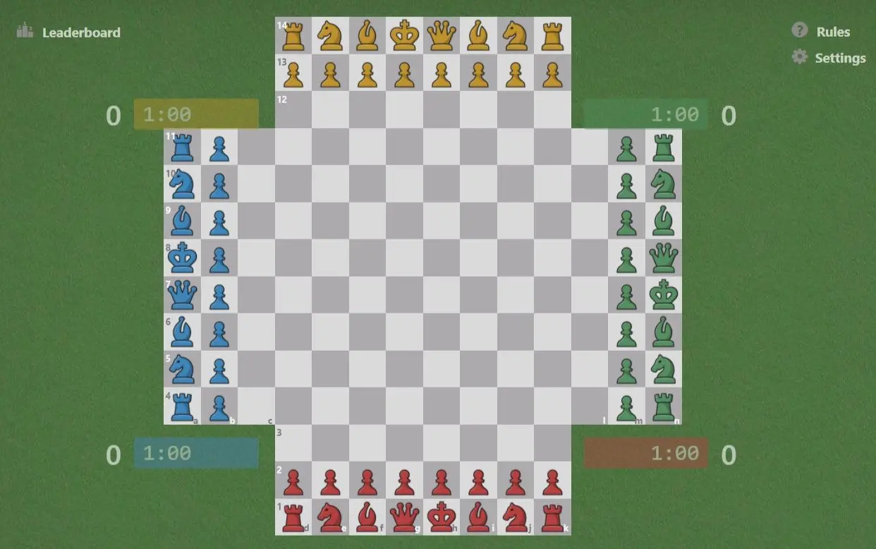 jugar ajedrez de cuatro jugadores - Cómo se llama el ajedrez de 4