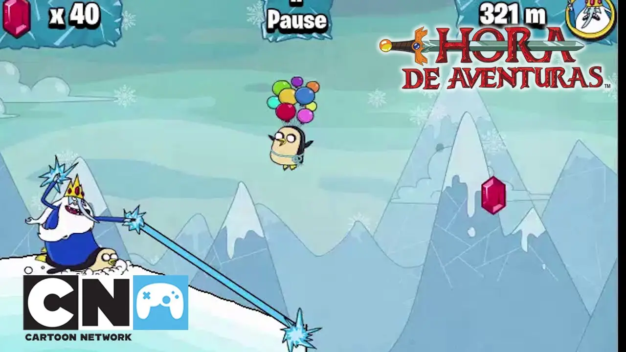 juegos de cartoon network de nieve - Cómo se llama el juego de Jake
