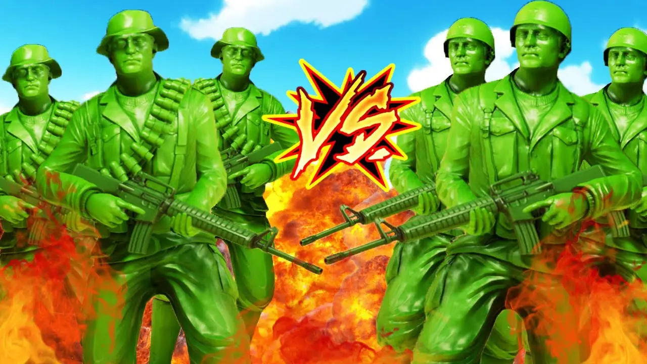 juegos de soldados verdes vs rojos - Cómo se llama el juego de los soldados verdes