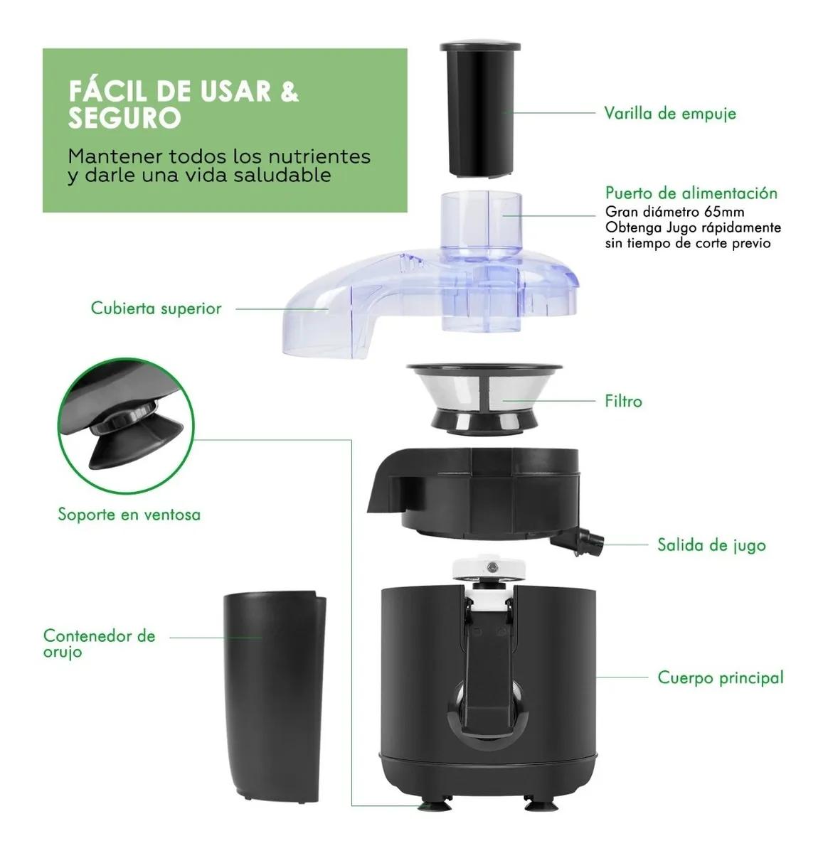 Extractor de jugos: Funcionamiento y uso - Cómo se usa la juguera eléctrica extractor de jugos funcionamiento - Cómo se usa la juguera eléctrica