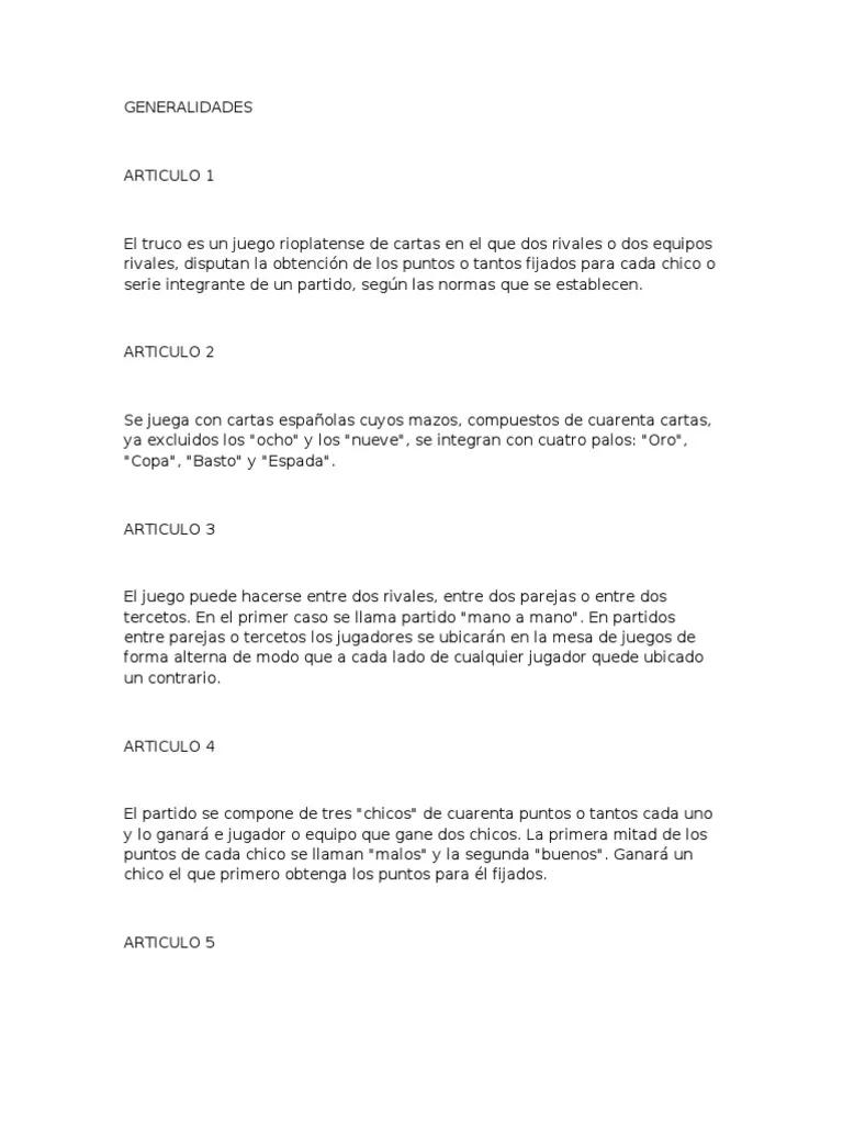 Aprender a jugar al truco uruguayo - Cuáles son las matas en el truco uruguayo aprender a jugar al truco uruguayo - Cuáles son las matas en el truco uruguayo