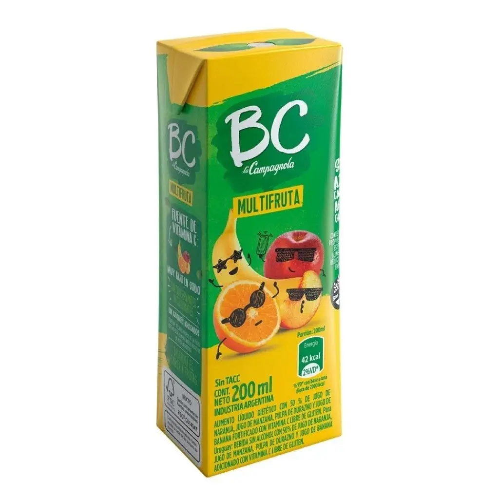 Jugo BC Multifrutas: Una opción saludable y deliciosa - Cuántas calorías tiene un jugo BC jugo bc multifruta - Cuántas calorías tiene un jugo BC