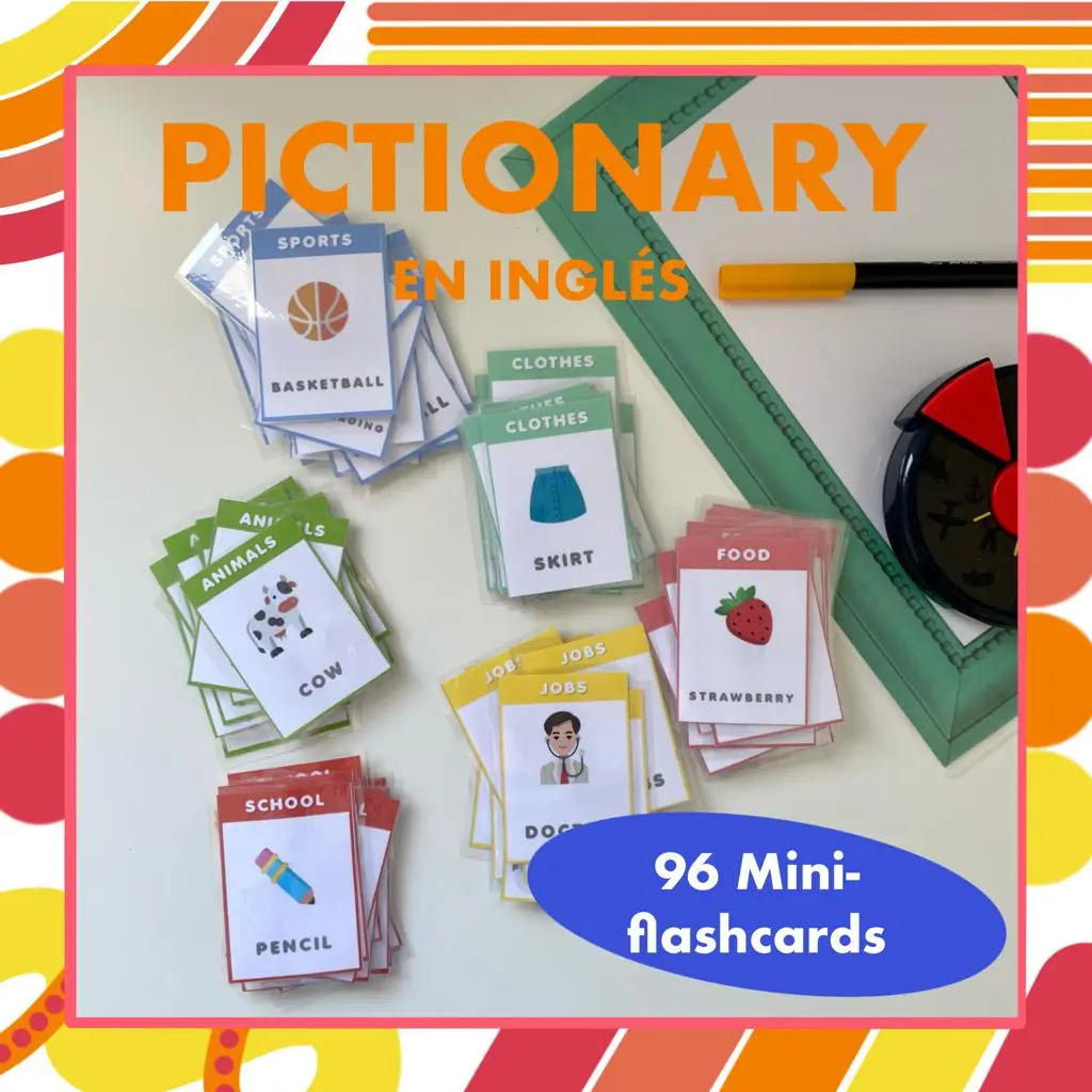 tarjetas para jugar pictionary - Cuántas tarjetas tiene Pictionary