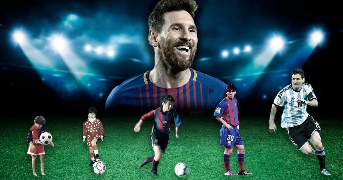 cuando juega messi - Cuánto mide Messi a los 18 años