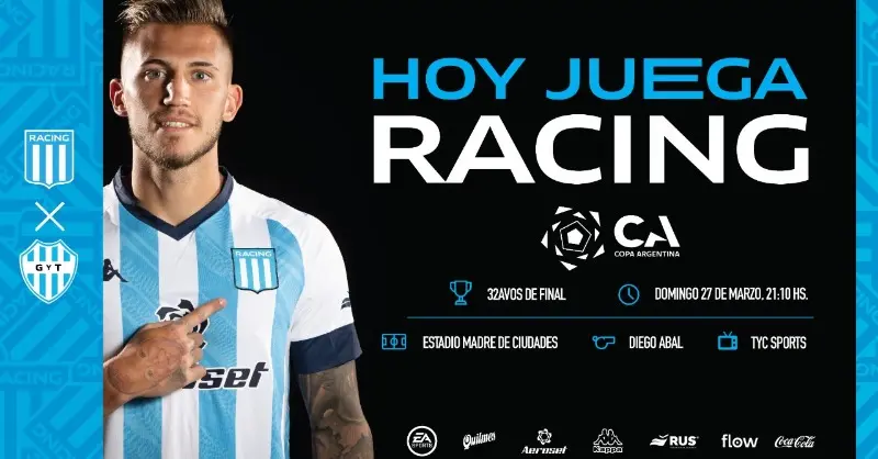 A qué hora juega Racing - Dónde mirar Racing contra Club Atlético Belgrano a q hs juega racing - Dónde mirar Racing contra Club Atlético Belgrano