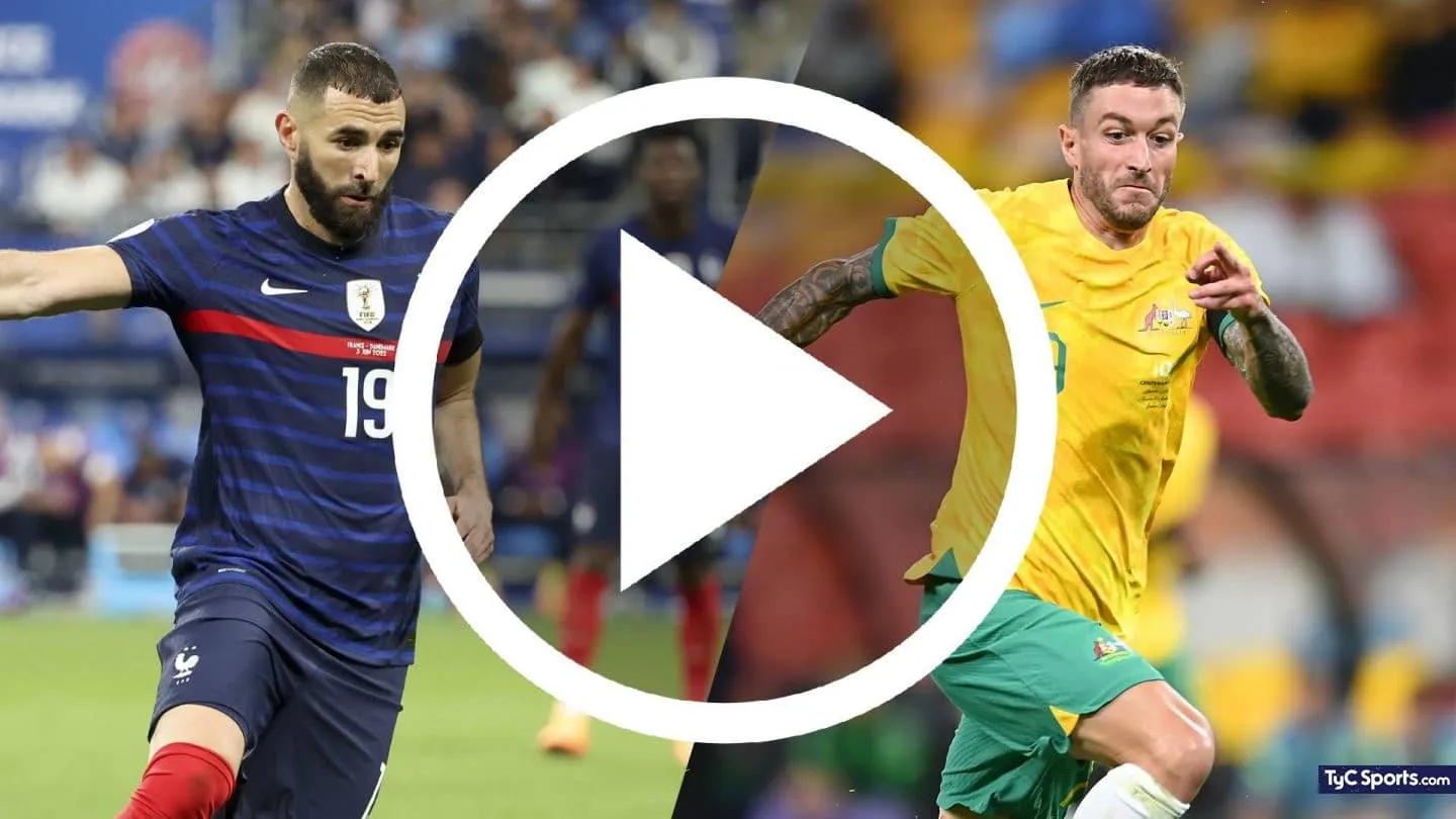 A qué hora juega Francia vs Australia - Dónde puedo ver el partido de Francia vs Australia a que hora juega francia vs australia - Dónde puedo ver el partido de Francia vs Australia