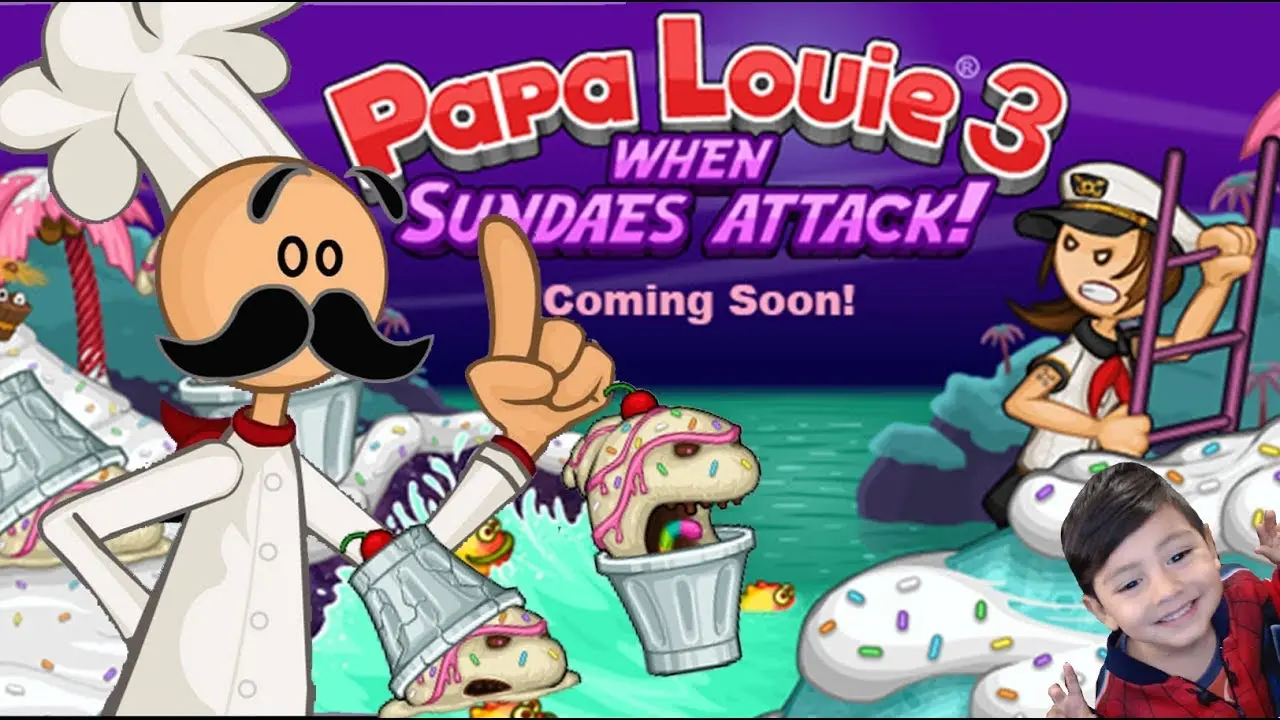 Juegos De Papa Louie: Aventuras Culinarias Con El Carismático Chef ...