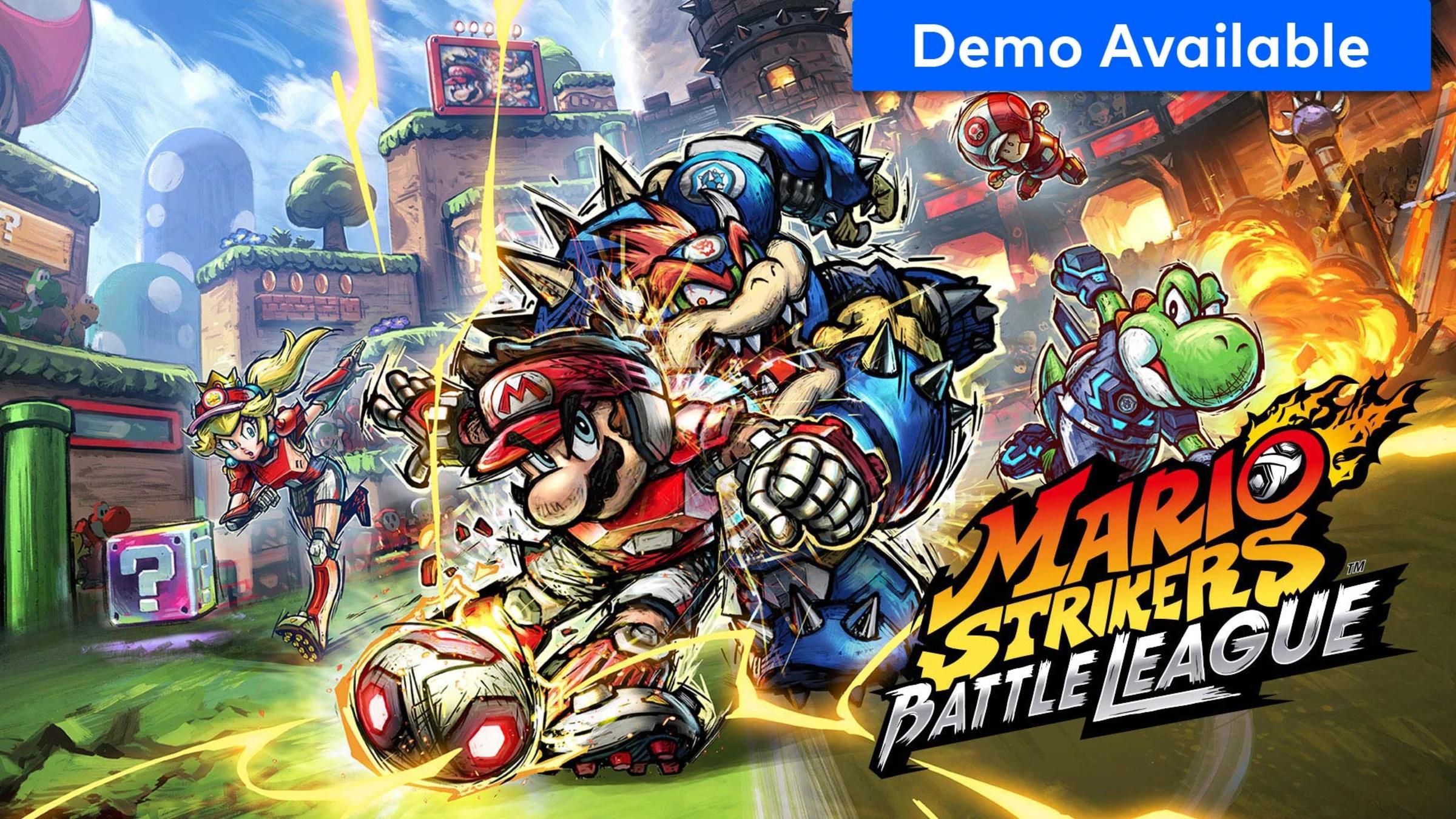 battle strikers juego - Dónde se puede jugar Super Mario Strikers