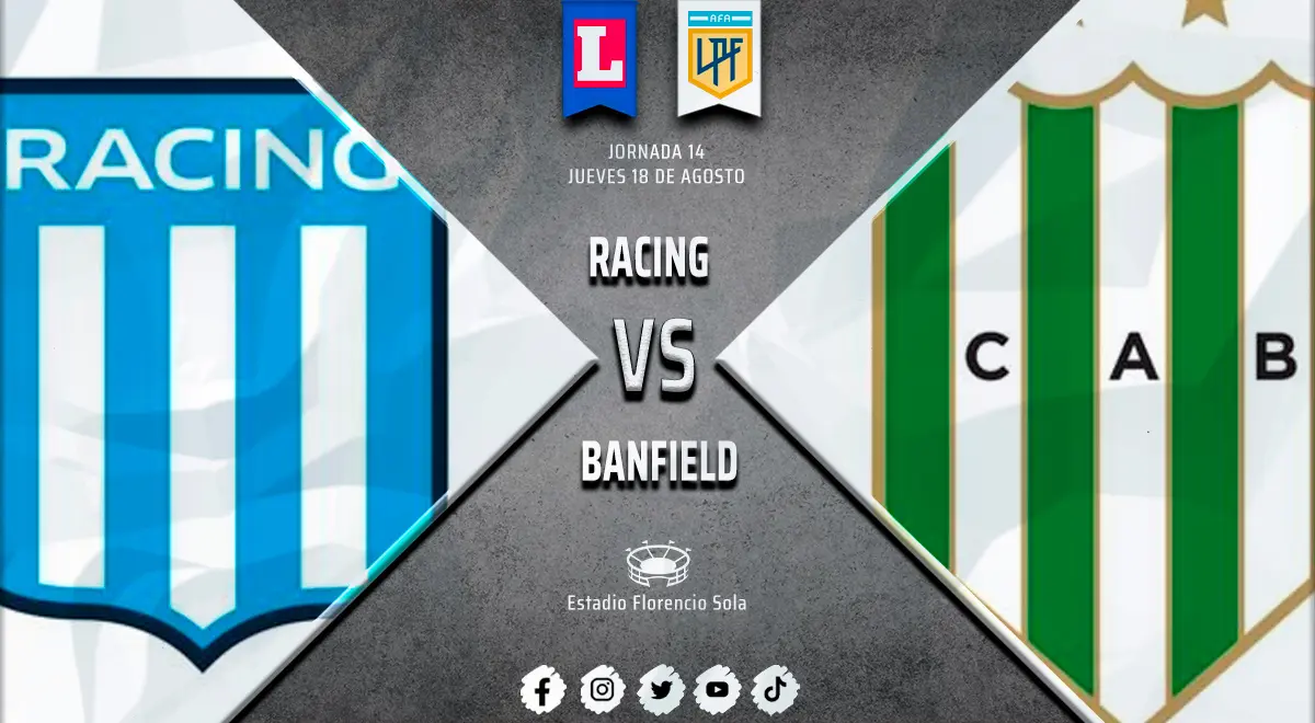 Racing Vs Banfield: Información Del Partido Y Dónde Verlo En Vivo