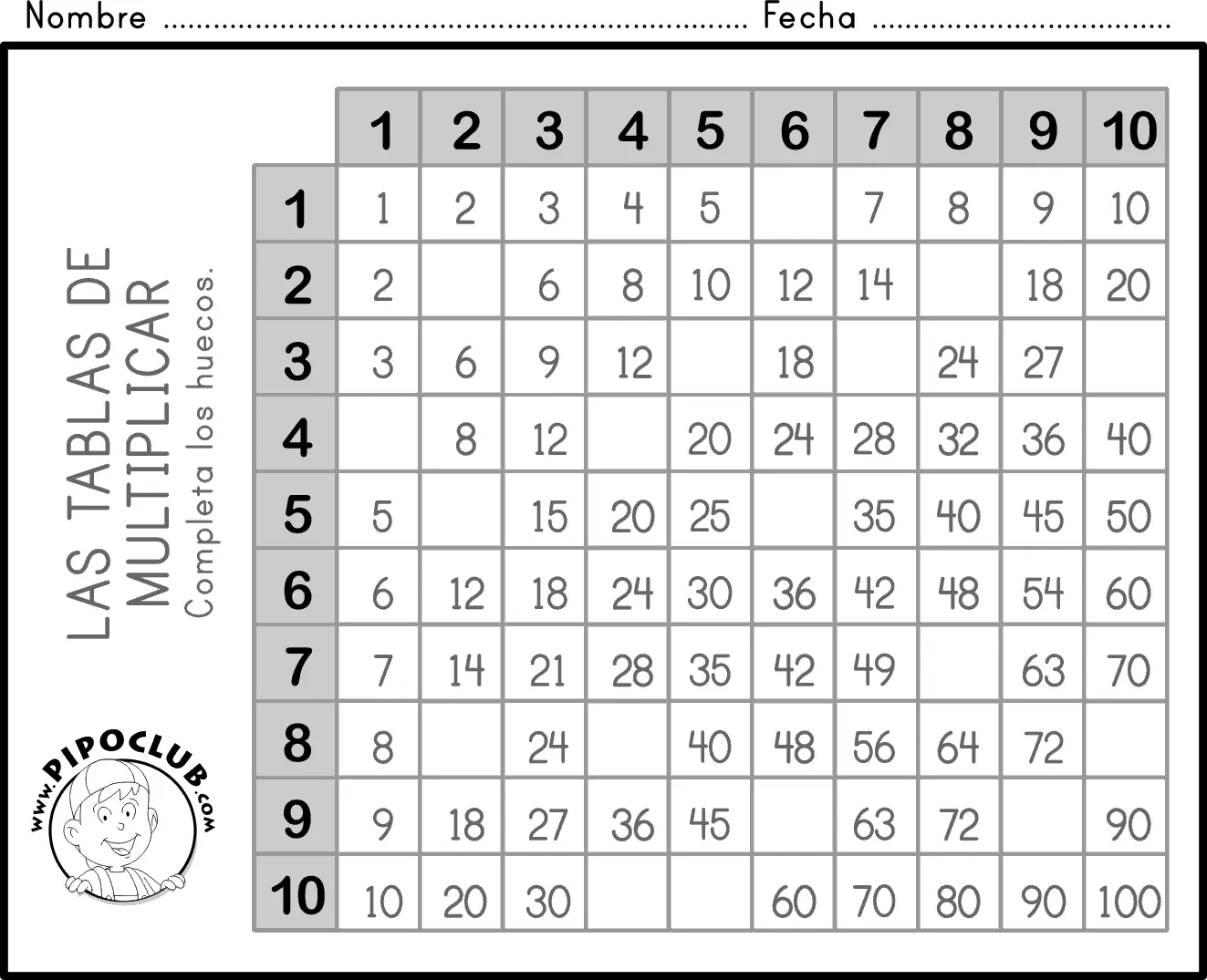 juegos de tablas de multiplicar para niños - Qué aplicación es buena para aprender las tablas de multiplicar