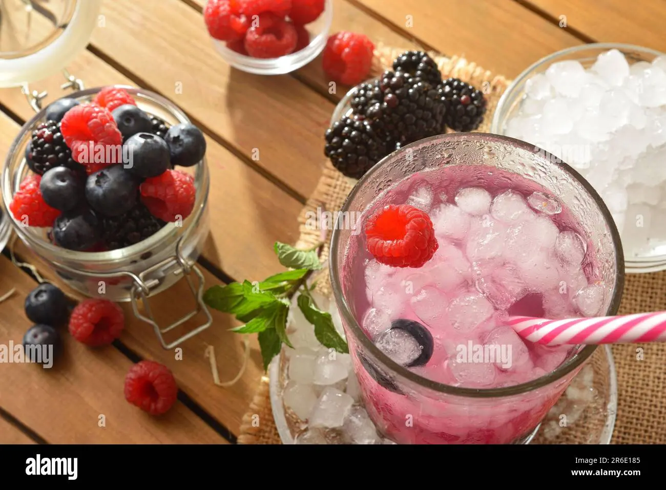 bebida helada hecha con jugo de frutas - Qué bebida es fresca
