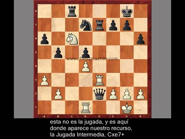 jugada intermedia ajedrez - Qué es una jugada intermedia en el ajedrez