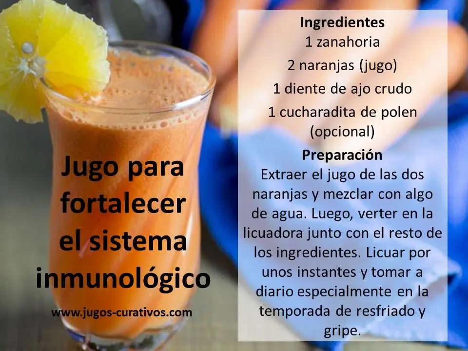 Jugos para el sistema inmunológico: alimentos para subir las defensas - Qué fruta fortalece el sistema inmunológico jugos para el sistema inmunologico - Qué fruta fortalece el sistema inmunológico