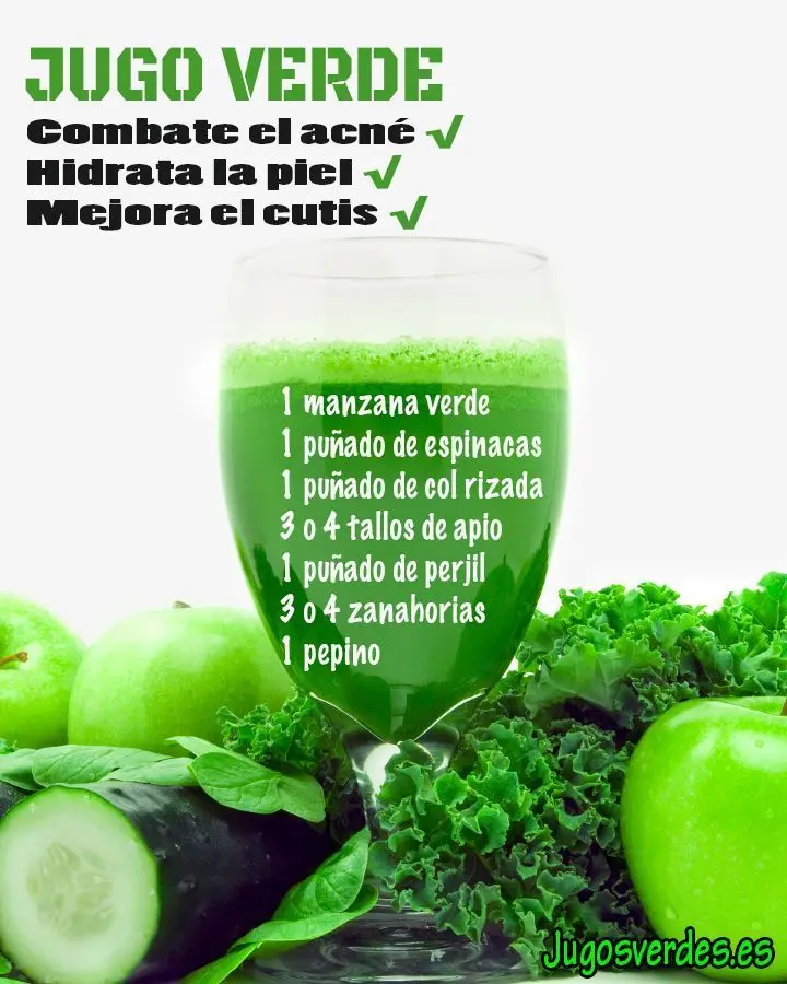 Beneficios del jugo verde en la piel - Qué hace el jugo verde en la cara beneficios del jugo verde en la piel - Qué hace el jugo verde en la cara