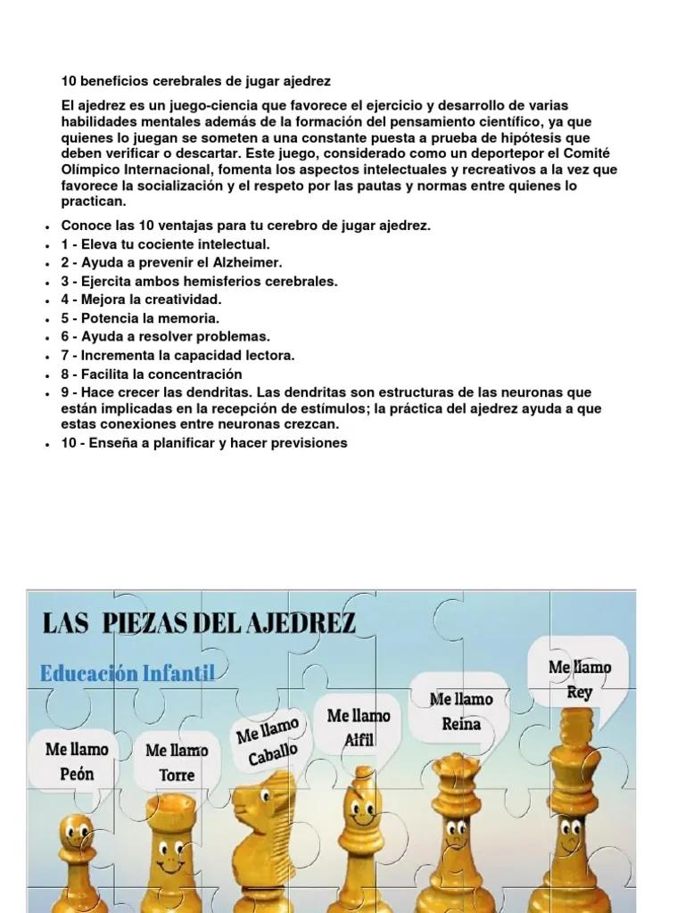 Beneficios de jugar ajedrez para el cerebro - Qué le pasa al cerebro cuándo juega ajedrez beneficios de jugar ajedrez para el cerebro - Qué le pasa al cerebro cuándo juega ajedrez