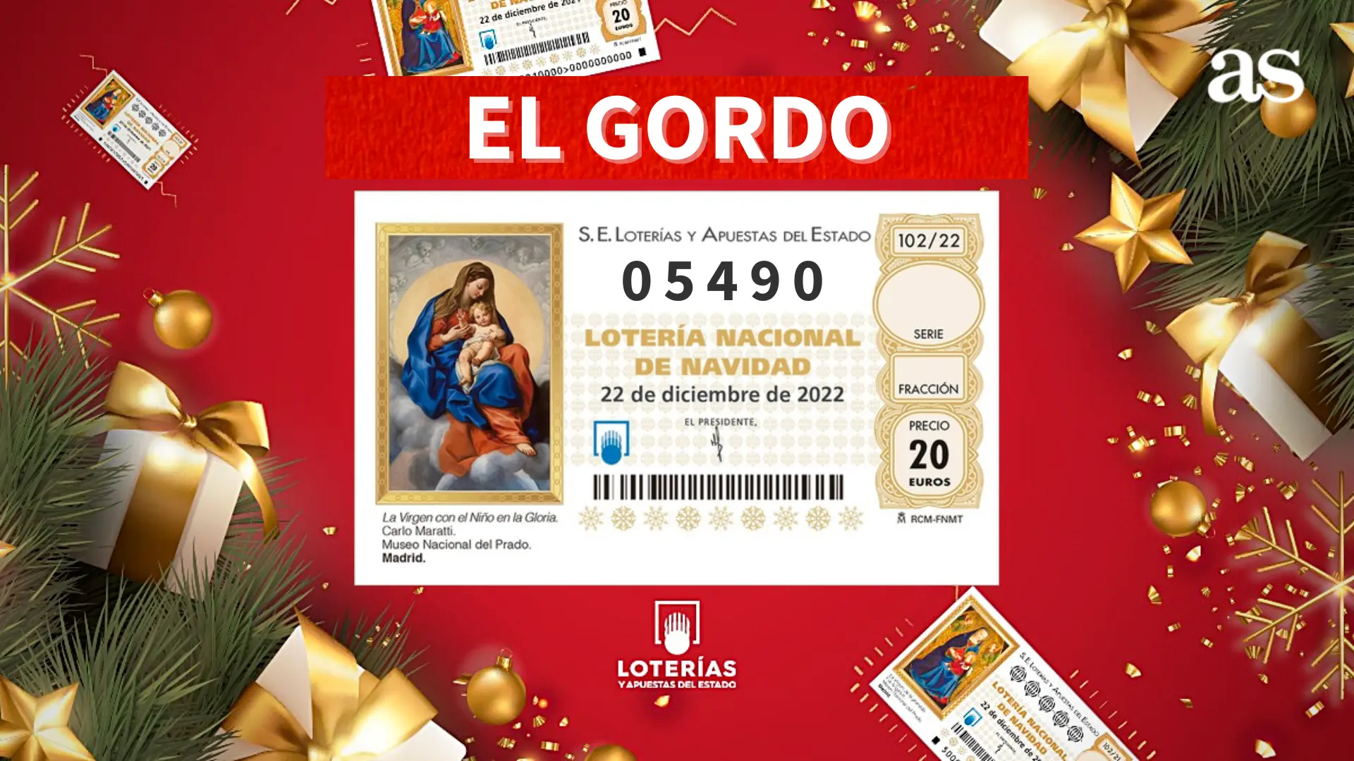 tu jugada gordo de navidad - Qué número salió el gordo de fin de año