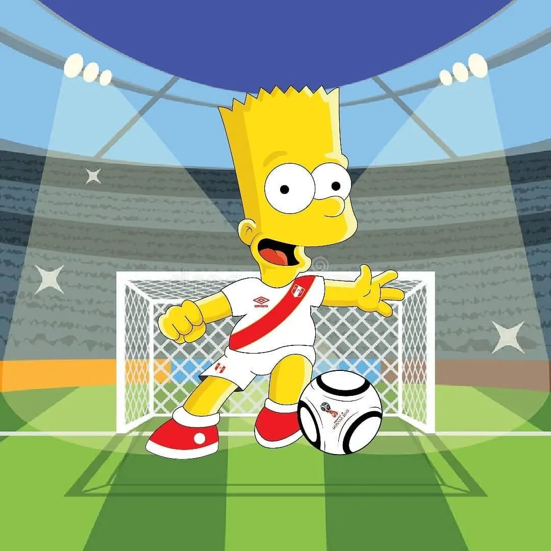 bart simpson jugando al futbol - Qué pasó con Bart Simpson