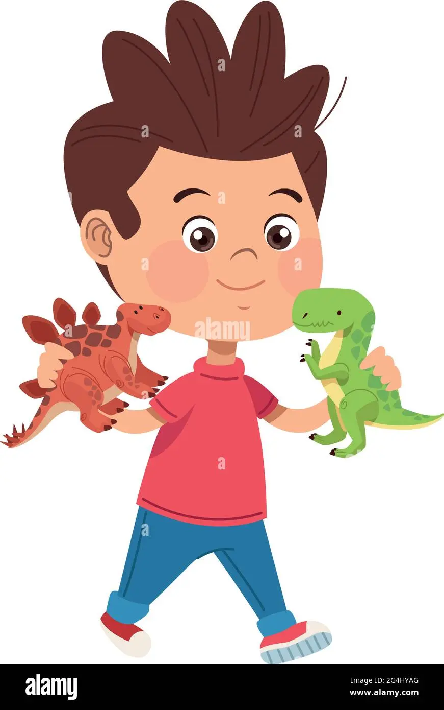 niños jugando con dinosaurios - Qué significa que los niños jueguen con dinosaurios