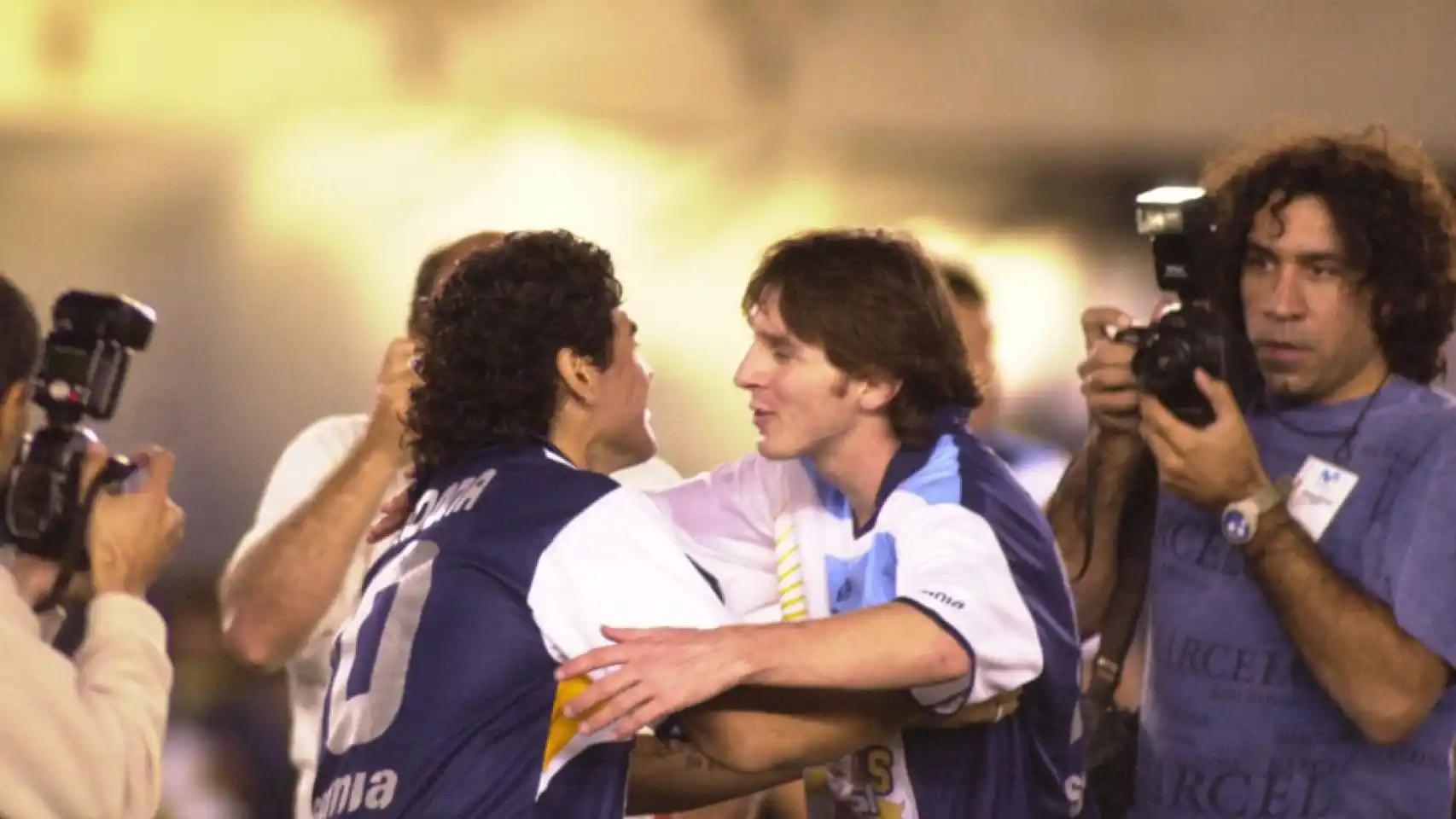 Messi y Maradona jugaron juntos: Una combinación legendaria - Quién dijo Maradona que era el mejor jugador messi y maradona jugaron juntos - Quién dijo Maradona que era el mejor jugador