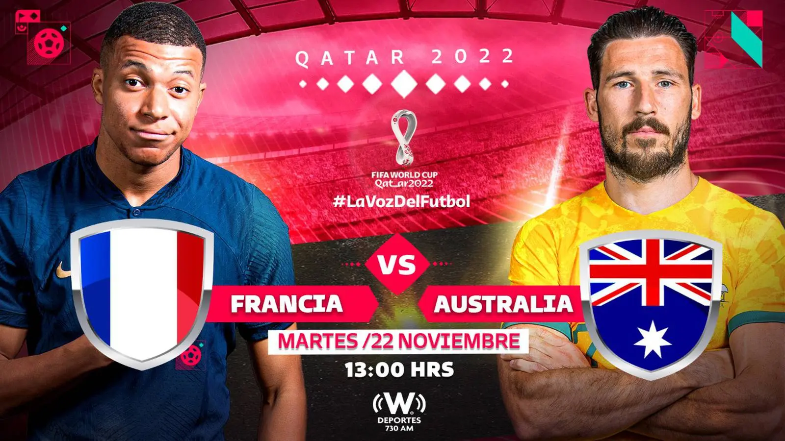 ¿Cuándo juega Francia contra Australia? - Quién ganó entre Francia y Australia hoy cuando juega francia australia - Quién ganó entre Francia y Australia hoy