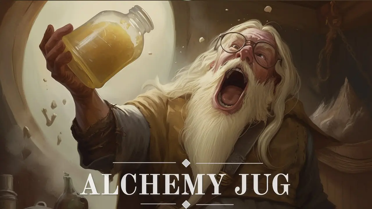 d&d alchemy jug - What is the value of alchemy jug